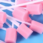 200 400pcs Red Disposable Oral Care Cleaning Sponge Sticks Tooth Mouth Swabs Usa