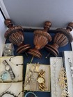 Antique Vintage Junk Drawer Jewelry Estate Sale Find Lot Q-57