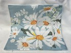Vintage Daisy Floral Garden Linen 18x18    Throw Pillow Cover Holiday Home Decor