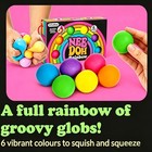 New Needoh Rainbow Teenie Stress Ball Fidget Toys Blind Box Surprises Anti-stre