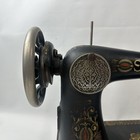 Antique 1922 Singer Sewing Machine G9494734 Red Eye Treadle Appears To Function