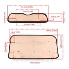 Black Golf Cart Front Seat Assembly For Ezgo Medalist Txt 1993-2013 Golf Cart