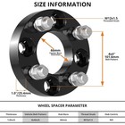 4pcs 1  Golf Cart Wheel Spacers 4x4 To 4x4 For Ez Go Ezgo Club Car Golf Cart Atv