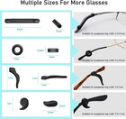 Eyeglasses Ear Grippers Set  16 Pairs Anti Slip Eyeglasses Grip For Behind The E
