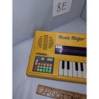 8e Vintage Music Major Toy Keyboard     Yellow     Works     Electronic Kids Piano