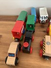 Brio   Misc  - Thomas   Friends Compatible - Wooden Train Lot Of 16 Pieces    