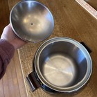 Vintage West Bend Penguin Hot Or Cold Server Ice Bucket Bakelite Handles Mcm