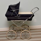 Vintage  Silver Cross Black Baby Pram