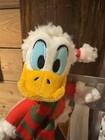 Disneyland Paris 2025 Shoulder Plush Christmas Donald Duck Santa Hat Us Ship
