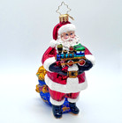 Rare Christopher Radko Choo-choo Santa 1018674 Vintage 2016 W box