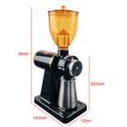 Commercial Electric Coffee Grinder Automatic Burr Mill Bean Home Office Grind