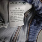 Joe s Skinny Ankle Pants Women s W25 Blue Denim Straight Distressed Casual Jeans