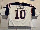 Rare Vintage Nike Team Usa Olympics John Leclair 1998 Hockey Jersey Size 52  l 