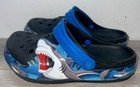 Crocs Kids Fun Lab Shark Lights Clogs 207070 Size J3    lights Do Not Work   