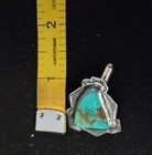 Native American Sterling Silver Turquoise Cufflinks By Garland s Indian Jewelry
