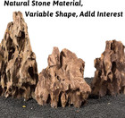 Dragon Stone Ohko Natural Aquarium Rocks - Mixed Sizes Perfect For Reptile   Amp
