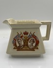 Vintage 1937 Comemoration Coronation Jug King George V1   Queen Elizabeth