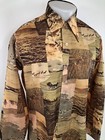 Bardon Jp2 Vintage 1960s Western Pioneer Ranch Cowboys Lg Shirt Exc