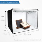Light Box For Photography Handheld Live Streaming 24x16x16inch Photo Studio B   