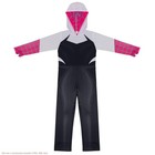 Kids  Marvel Ghost-spider Gwen Halloween Costume Jumpsuit With Mask  Size S