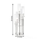 33  Clear 7 Arm Crystal Glass Candelabra Votive Candle Holder Party Decorations