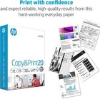 Hp Printer Paper 8 5 X 11 Paper Copy  print 20 Lb 1 Ream Case - 500 Sheets