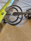 Beautiful Vintage Navajo Blue Turquoise Sterling Squash Blossom Necklace