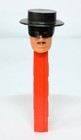 Vintage - Disney - Zorro - Red Stem - No Feet Pez Dispenser - Austria 3 4