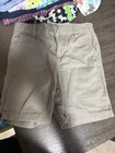 Kids Unisex Chino Shorts Lot Size 7-8y Solid Multicolor Pockets Button