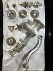 Vintage Universal Meat Grinder No  3 Hand Crank Table Mounted -  Made In Usa