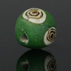 Ancient Glass Beads  Genuine Medieval Byzantine   Viking Glass Bead W Mosaic Eye