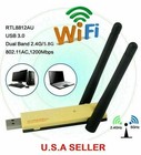 New 150 300 600 1200 Mbps  2 4 5ghz Usb Wifi Network Adapter Antenna 802 11 Lot