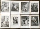 Mother child Antique Art Prints Vtg Ephemera Lot Junk Journal Scrapbook Collage 