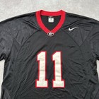 Mens Nike Georgia Bulldogs Football Jersey Size L Black University Stitched 