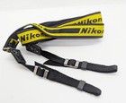 Genuine Nikon Shoulder Neck Strap Yellow black 18mm From Japan
