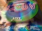 U2 Sphere Las Vegas Foil Poster Official Rare Sold Out Official Merchandice