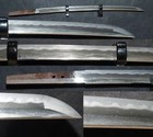 Wakizashi antique Japan commissioned Officer s Short Gunt   nosignature Shimada      