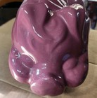 Vintage Pink Ceramic Pottery Piggy Bank Bybee Rare