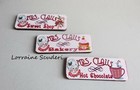  Dollhouse Miniature   Christmas   Mrs  Claus Hot Chocolate Sign