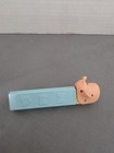 Vintage Pez Bald Man Blue Stem 2 6 No Feet Made In Usa 