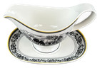 Villeroy   Boch Audun Ferme Gravy Boat With Underplate French Country Germany
