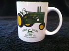 John Deere Tractor - Set Of 4 Vintage Coffee Mugs Cups Moline Il - Never Used