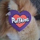 Vintage 90s Puffkins Lancaster Lion Stuffie Plush Beanbag Swibco Stuffed Animal 