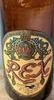 Vintage Rex Imperial Beer Bottle  Fitgers Brewing Duluth Mn 12 Fl Oz Very Rare 