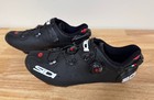 Sidi Wire 2 Carbon Road Bike Shoes - Size 40 5 - Black - Great Shape