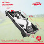 Ata Staff Pro Xl Hard Plastic Storage Cart Golf Travel Case  open Box 