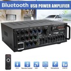 Bluetooth 5 0 Hifi Sunbuck 2000w Stereo Power Amplifier Karaoke Fm Usb Sd Aux  