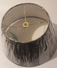 7  X 12  X 6  New Allure Black W white Interior Lamp Shade