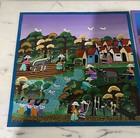 Set Of 2 Mexican Folk Art Paintings 12   x12    Each