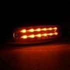Pro Led 5712a Peterbilt Amber Led Marker Light With Chrome Bezel